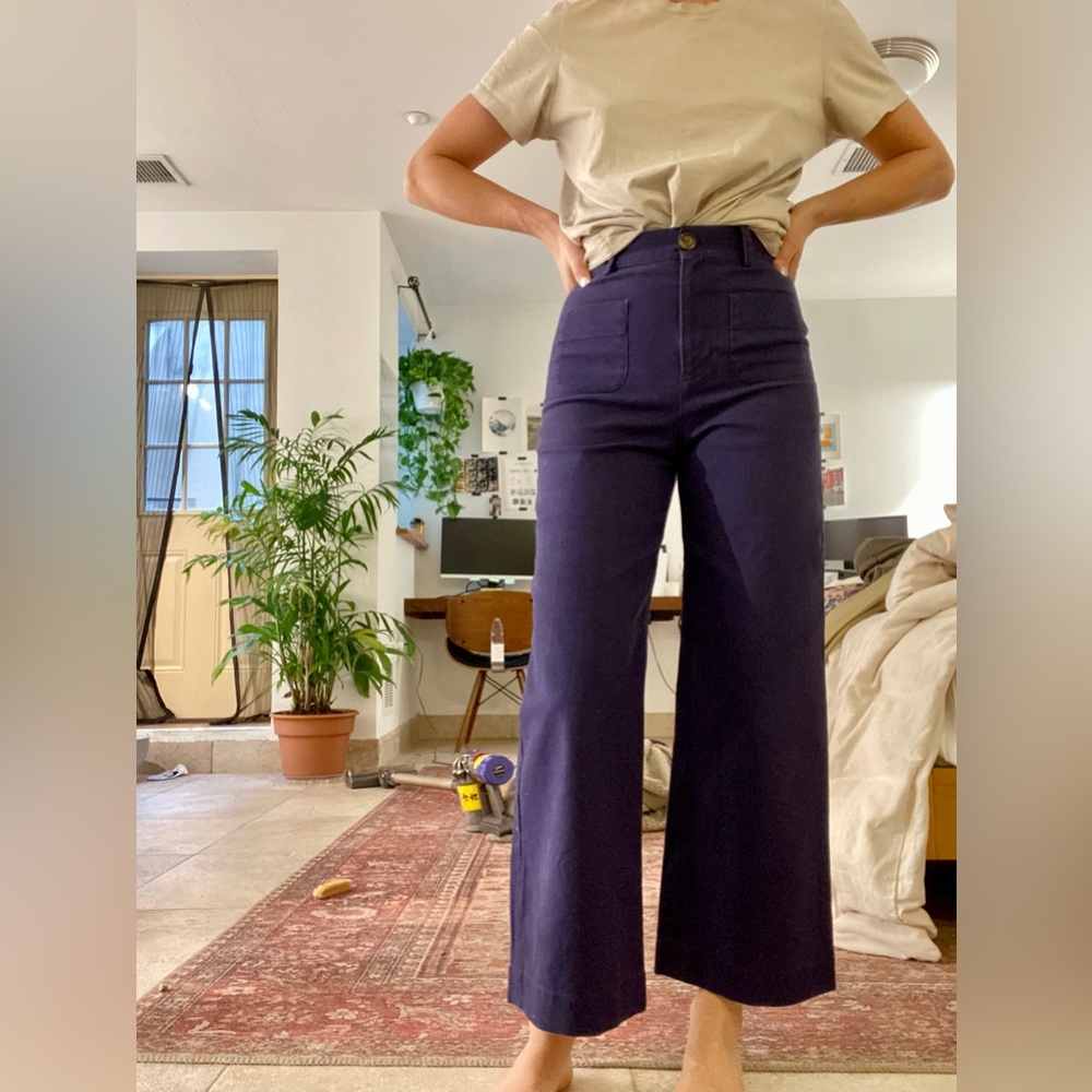 High waisted & other stories trousers